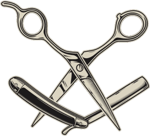 The Male Room Logo Scizors